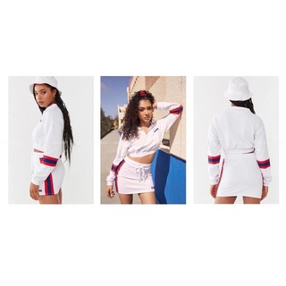 SALE Set Cotton Da Cá F21 Trắng Lỗi Nhẹ Thêu K-SWISS - Size 3X (70-130kg) - 2768