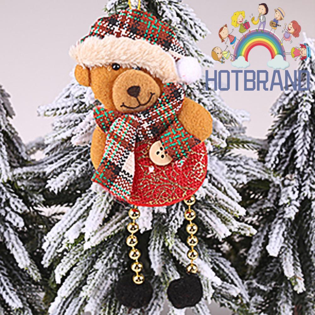 Gấu bông trang trí giáng sinh