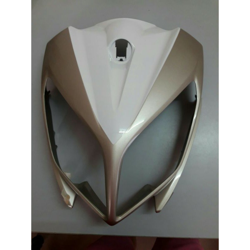 [YAMAHA] MẶT NẠ NOUVO LX MÀU BẠC ÁNH VÀNG/ MÀU GHI ĐẬM