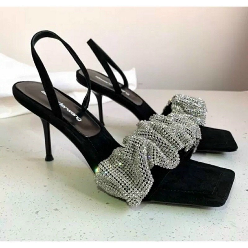 Dép xăng đan nữ 9p kim tuyết siêu xinh 2022