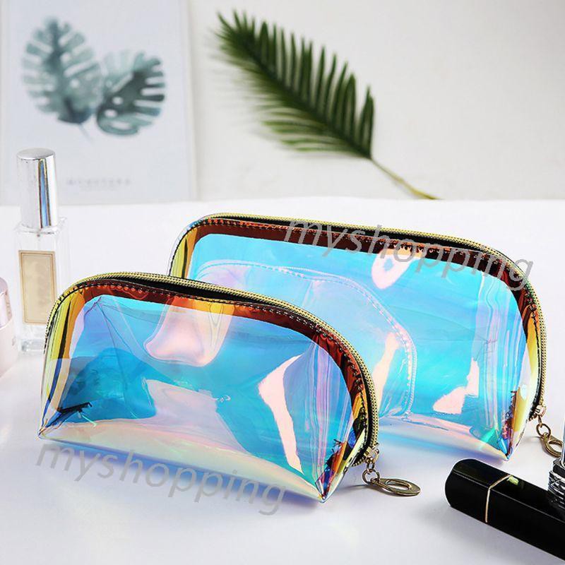 Túi đựng dụng cụ trang điểm trong suốt tiện dụng