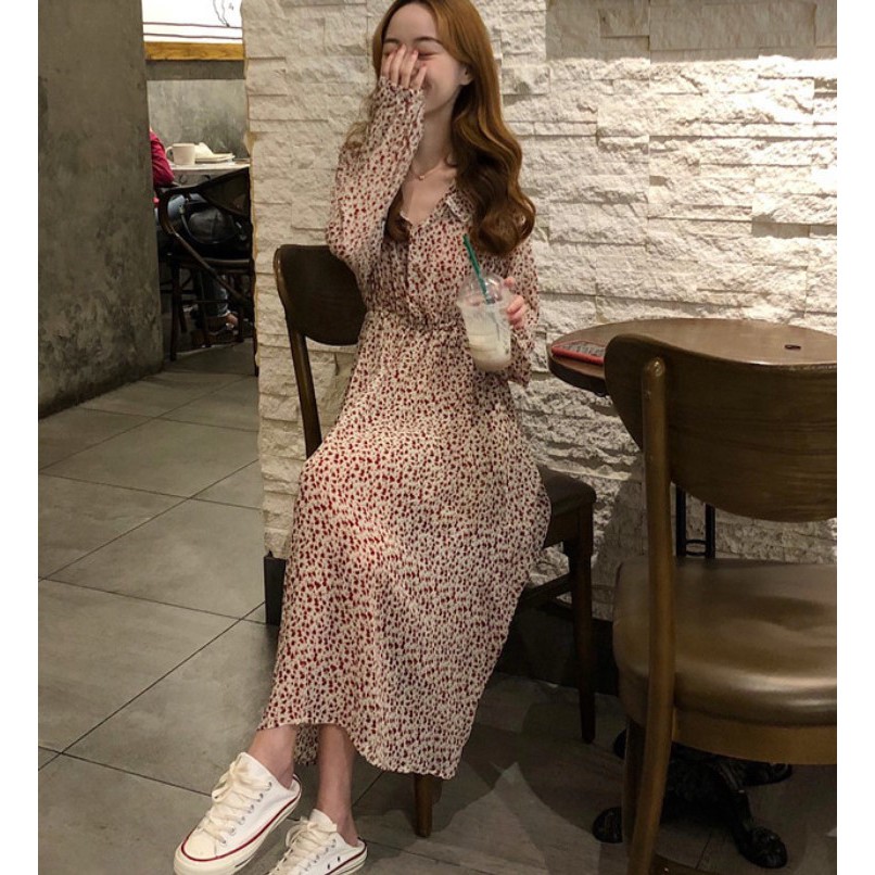 [FREESHIP] Váy hoa nhí voan style ulzzang nhẹ nhàng | BigBuy360 - bigbuy360.vn