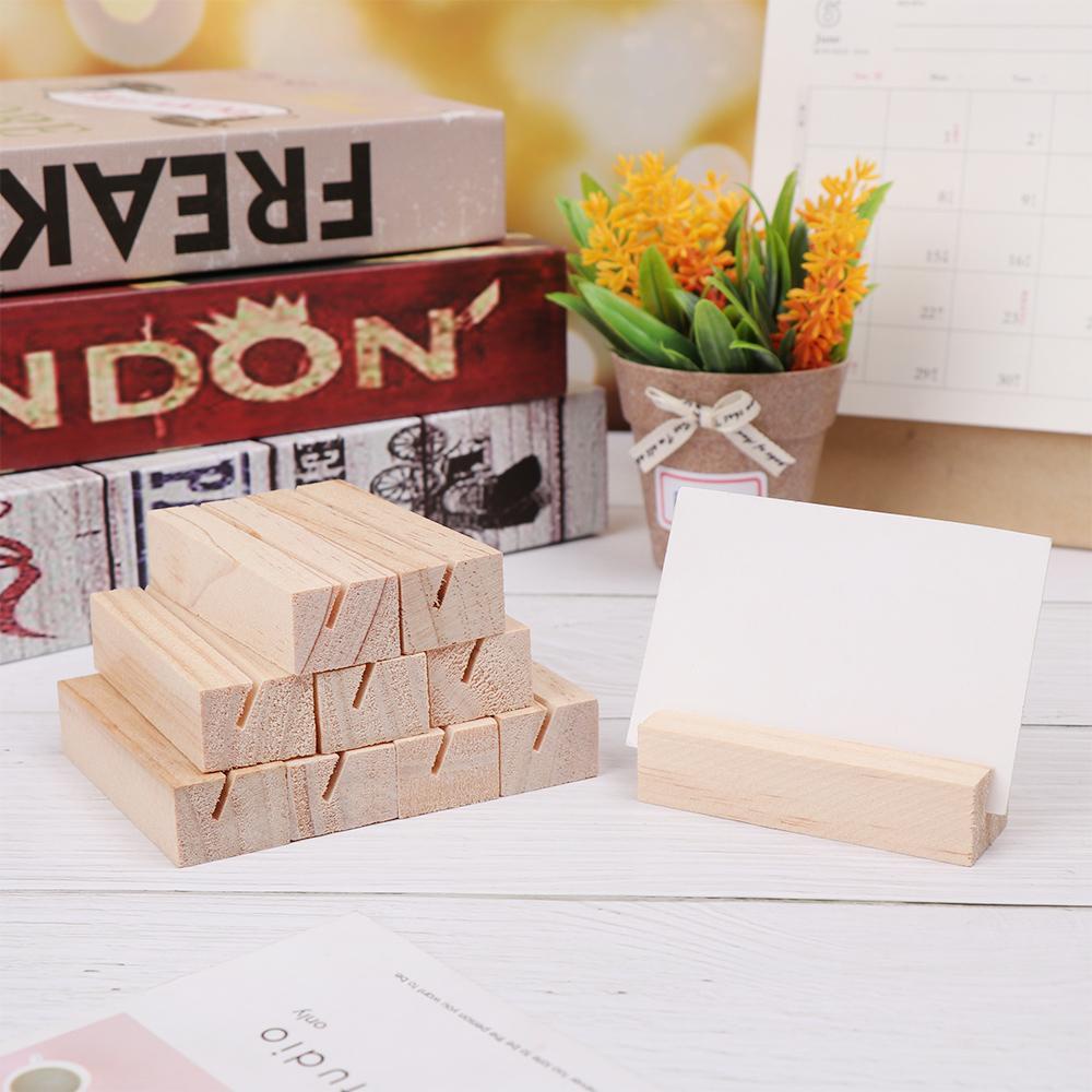 Set 1 / 3 Kẹp Ảnh Hình Tròn Bằng Gỗ Tự Nhiên Thời Trang