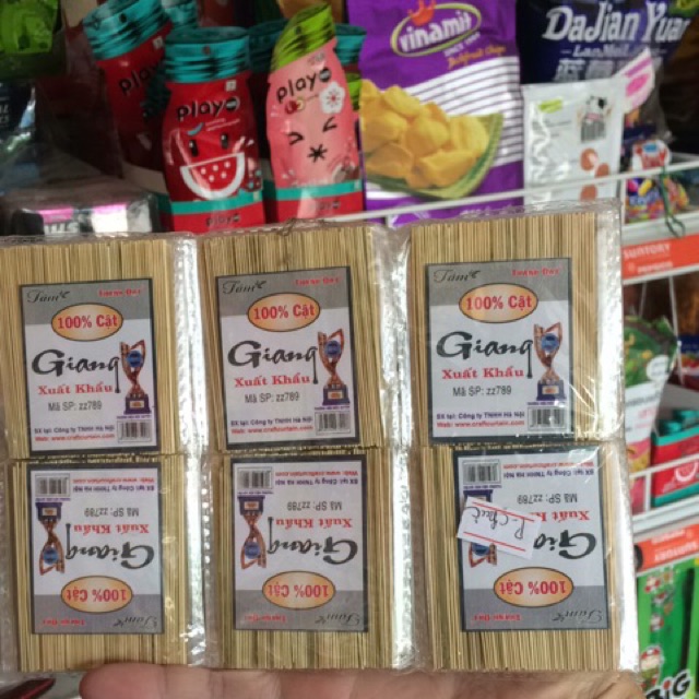 Sỉ 30 gói tăm cật Giang đẹp
