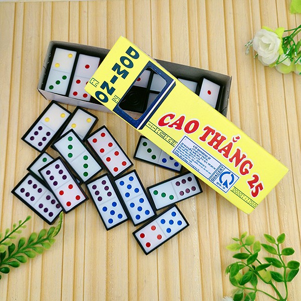 Bộ đồ chơi cờ Domino bằng nhựa ✓Giá rẻ ✓Vui nhộn