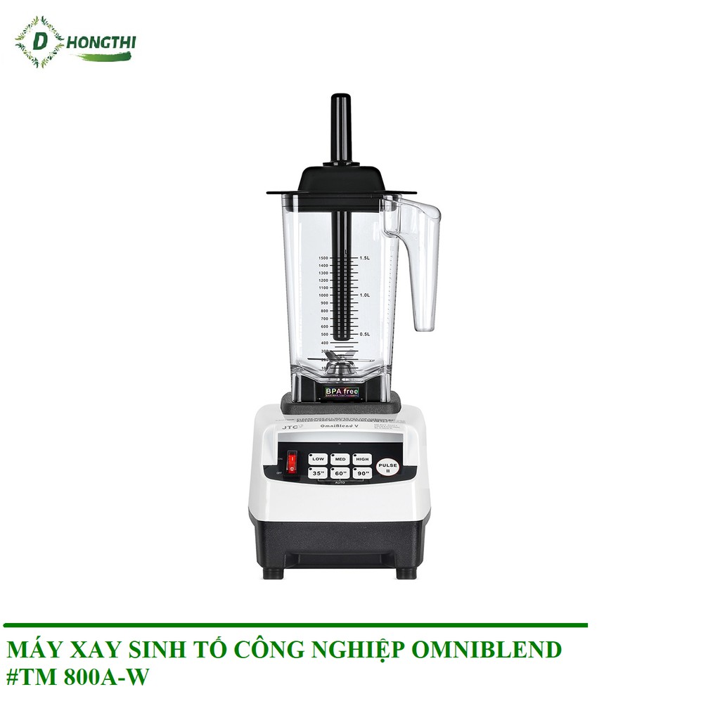 Máy xay sinh tố công nghiệp JTC Omniblend TM-800A Màu trắng - HÀNG NHẬP KHẨU