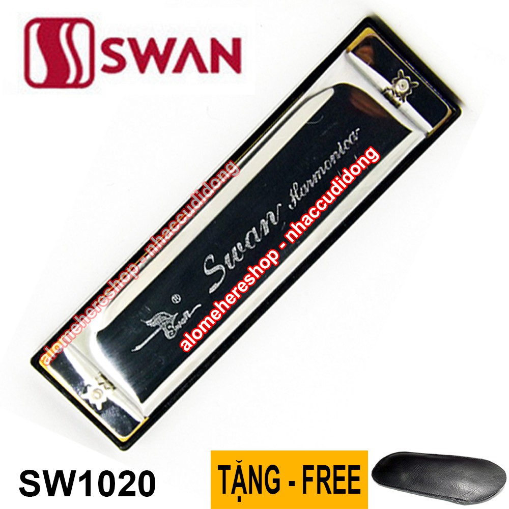 Kèn harmonica Swan SW1020 Key C 10 lỗ