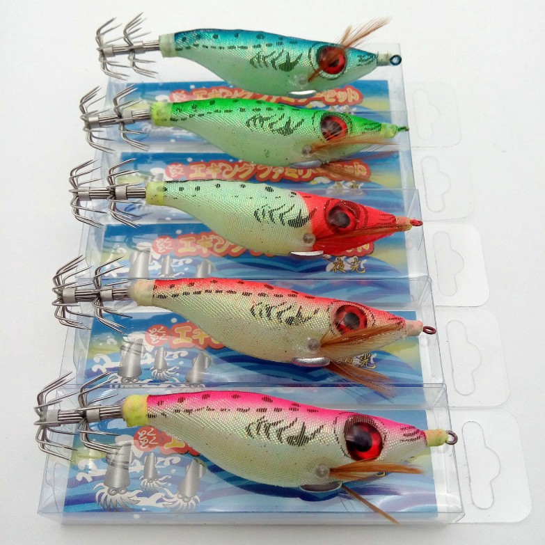 Mồi Giả Câu Cá Hình Con Mực 10cm/9g Có Móc Câu