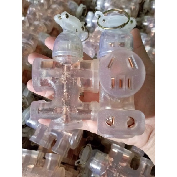 Ổ Cắm Điện Cao Su Đúc, Phích cắm đúc có đèn báo điện Chống Vỡ Chống Va Đập Siêu chịu tải đến 16A-4000W