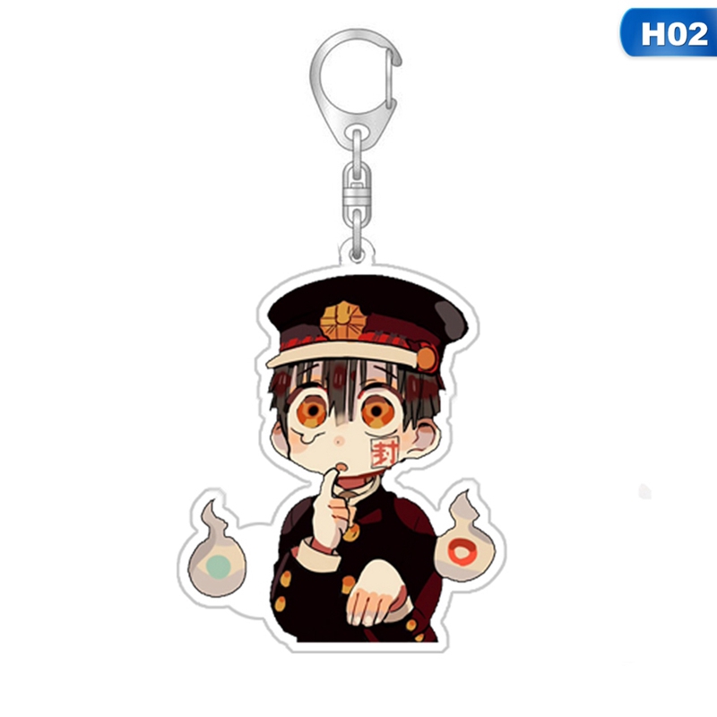 Móc khóa mặt hình các nhân vật hoạt hình anime dễ thương