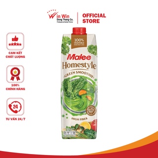 Smoothie Rau Xanh Malee Homestyle Fiber Flow 1L (Thái Lan)