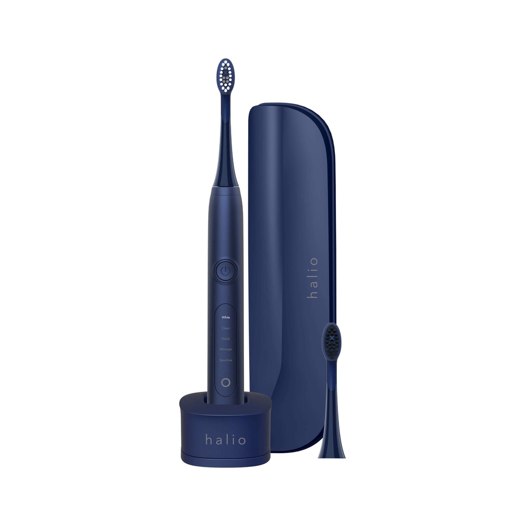 Bàn Chải Điện Làm Trắng Răng Halio Sonic Toothbrush PRO Limited Edition - 2 đầu bàn chảy - Tặng túi Halio