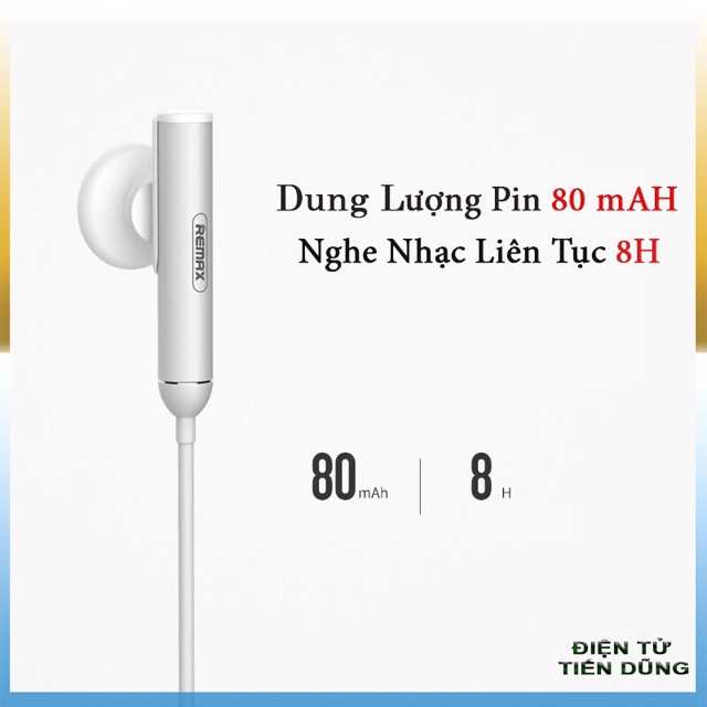 Tai nghe bluetooth Remax RB S9 đang thể thao kết nối 4.2