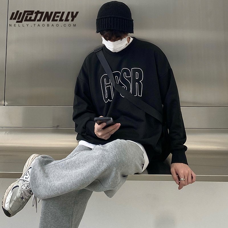 Áo Sweater HY KOREA Chất Nỉ Bông Dày Dặn Form Rộng Freesize Unisex GPSR 304