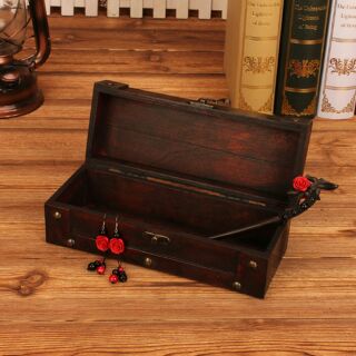 Hộp gỗ dài 21.6*8.6*7*3