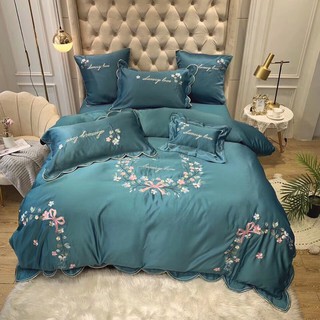 HÀNG CAO CẤP NHẤP ĐƯA VỀ Bộ chăn ga và vỏ gối lụa nguyệt quế cao cấp, được chọn màu