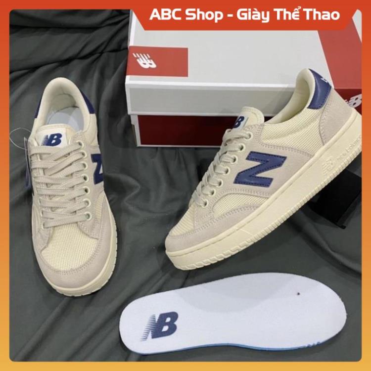 [FreeShip+ Hàng Xịn] GIÀY NEW.BALANCE CRT300 CREAM BLU, Giày Sneaker Nb Crt 2.0  Chữ xanh lá, new 550, nb 574