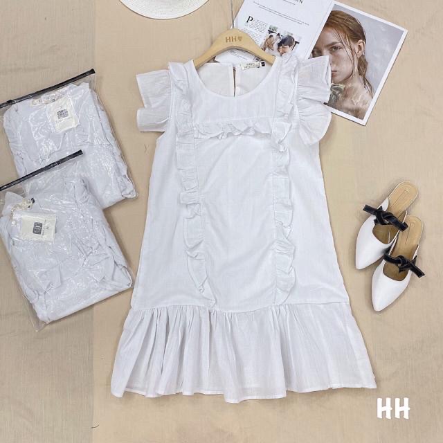 VÁY SUÔNG VIỀN BÈO ĐUÔI CÁ | BigBuy360 - bigbuy360.vn