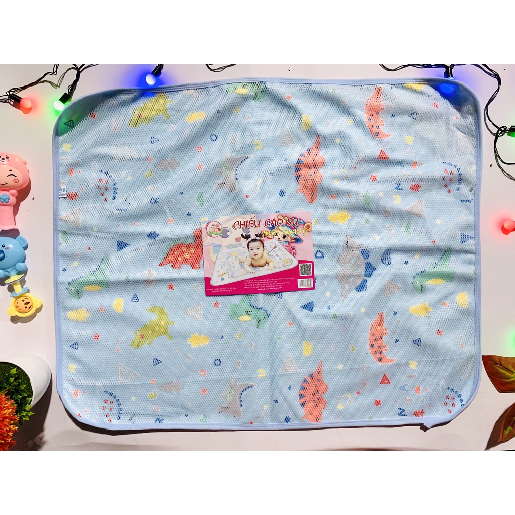 Chiếu chống thấm cao su lưới mùa hè cho bé tiện lợi