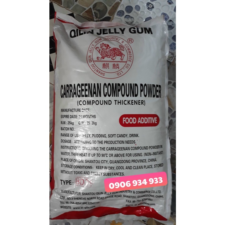 Carrageenan-Jelly Powder BD09_Gói 1Kg  Giá tốt
