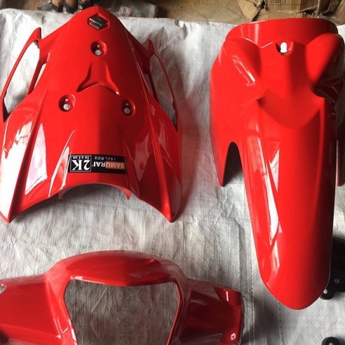 Sơn samurai màu đỏ Honda H722 - Chai sơn xịt samurai màu đỏ Honda