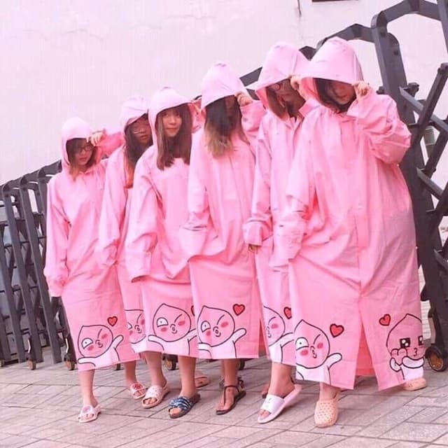 Áo Mưa Thái Lan Cute Tiện Lợi Kakao