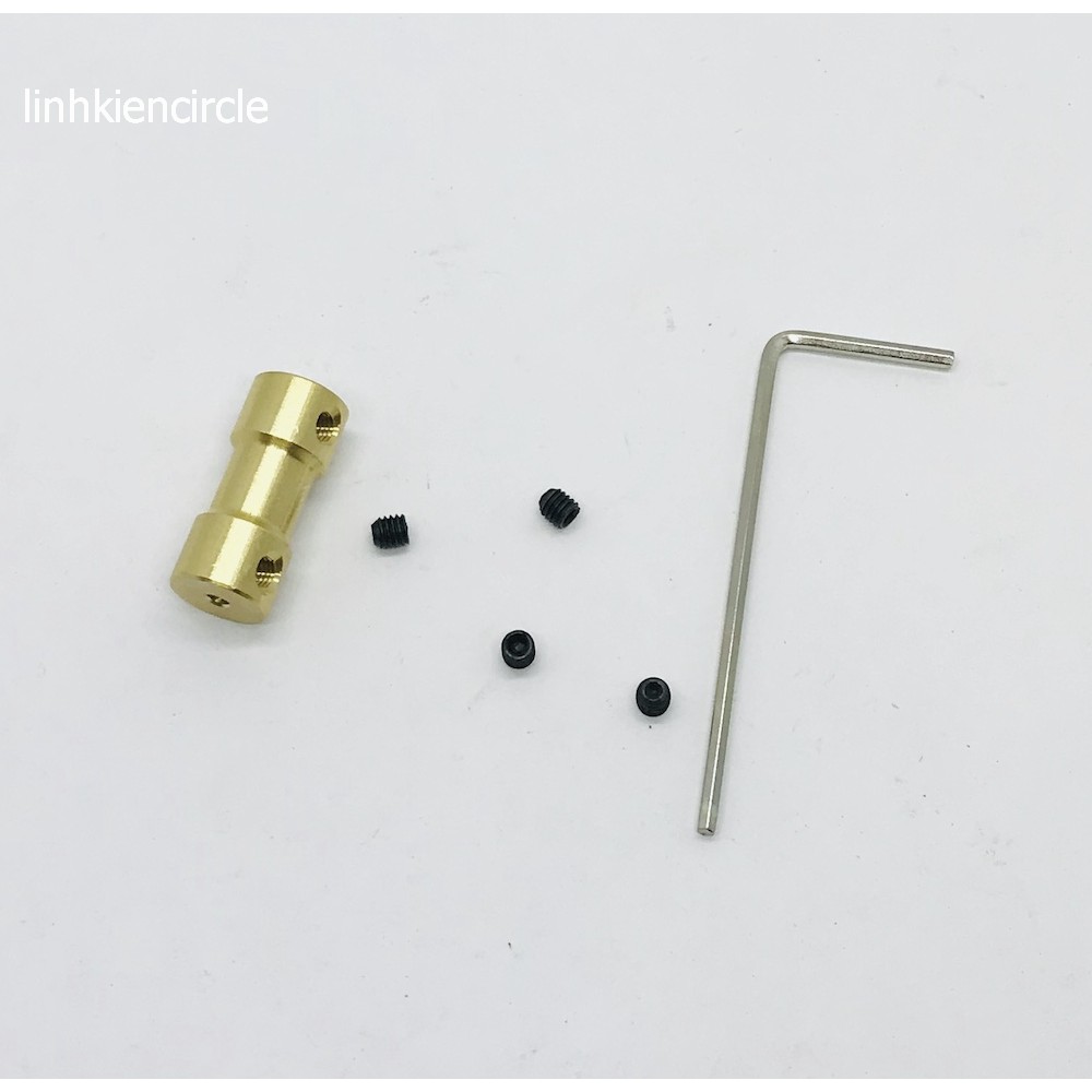 Khớp nối đồng thau nối khít không lỏng kèm ốc và lục giác chất lượng cao đủ khẩu độ 2-2mm 2-3.17mm 3.17-3.17mm - LK0097