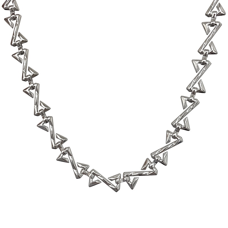 Vòng cổ Cặp Đôi Khắc Chữ Z Phong Cách hip hop Âu Mỹ