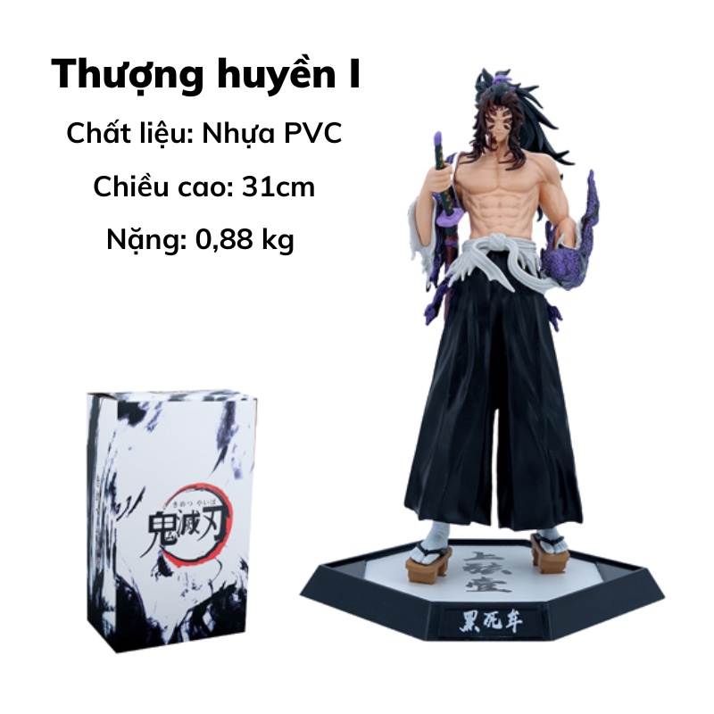 Mô hình Thanh gươm diệt quỷ Kimetsu No Yaiba chính hãng cao cấp NIKA STORE cao 25cm, nhân vật anime, figure kny