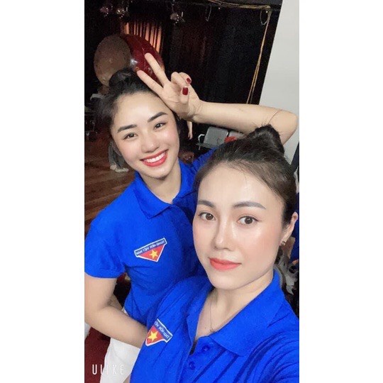 Áo Polo đoàn thanh niên thiết kế DONGPHUCBONMUAOFFICIAL chất vải lacoste thoáng mát, form dáng đẹp size nam,nữ