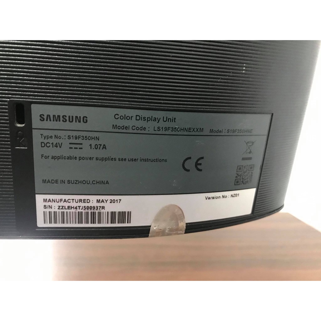 Nguồn sạc màn hình samsung 14V-1.07A chính hãng