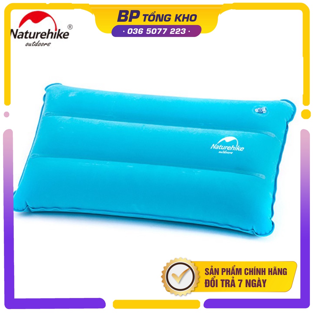 Gối hơi gấp gọn Naturehike NH18F018-Z văn phòng, du lịch dã ngoại chính hãng