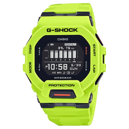 Đồng Hồ Casio Nam Dây Nhựa Chính Hãng GSHOCK GBD-200-9DR