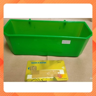 F02 - 10 cái Máng Nhựa Đựng Thức Ăn, Nước Uống Cho Gà, Chim, bồ câu 20cm