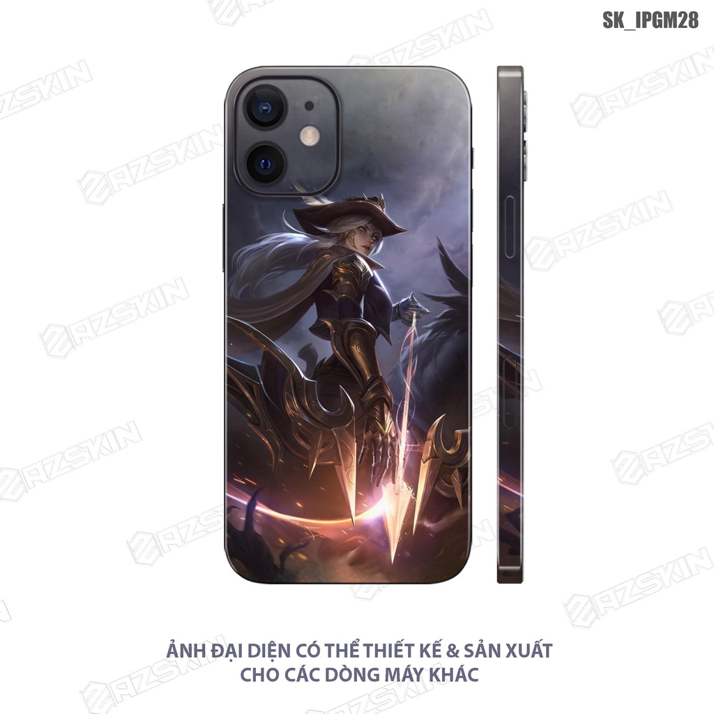 Miếng Dán Skin Full Lưng Viền IPhone Chất Liệu 3M Chính Hãng |SK_IPGM28| Khuôn Cắt CNC, Chống Nước, Dễ Dán Tại Nhà