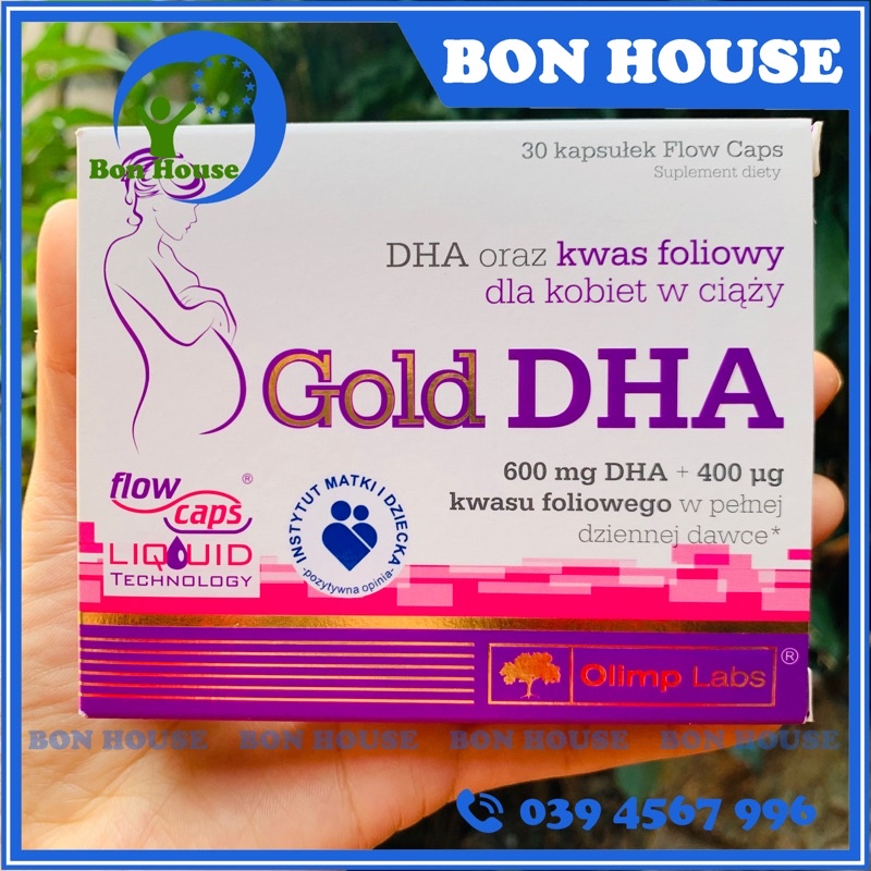 HỘP DHA GOLD CHELA CHO MẸ BẦU VÀ SAU SINH