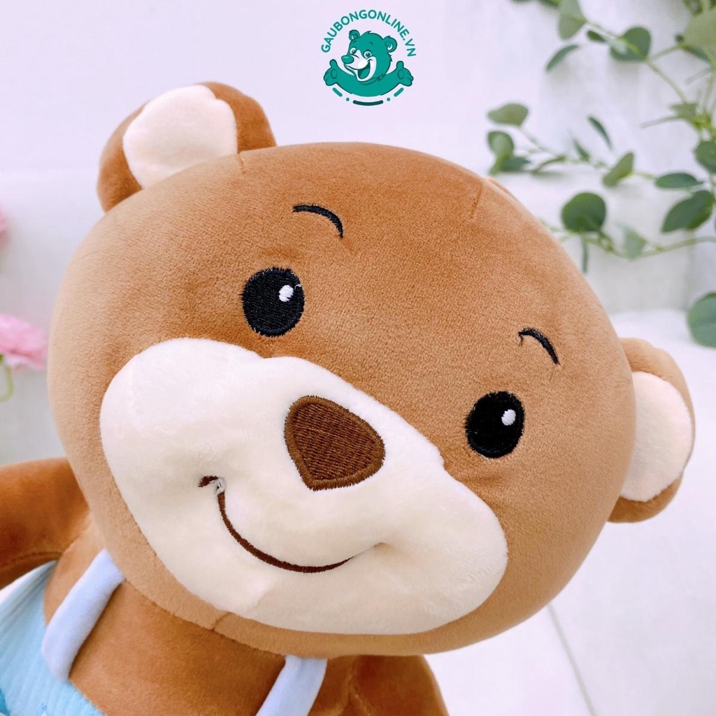 Gấu Bông Chó Yếm Thêu Túi Dễ Thương, Gấu Bông Online Cao Cấp
