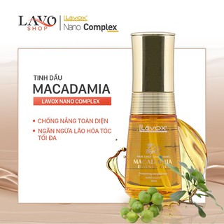 Tinh Dầu Dưỡng Tóc Macadamia Lavox Nano Complex 50ml