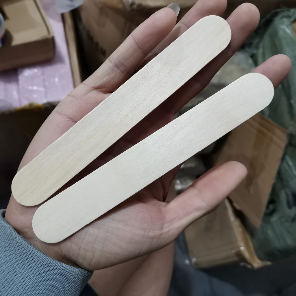 2 Que gỗ wax lông tiệt trùng ( Que Loại To ) | BigBuy360 - bigbuy360.vn