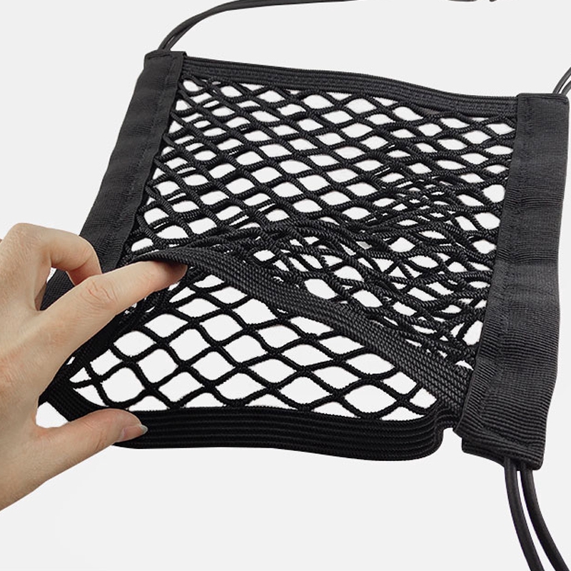Túi Lưới Đựng Vật Dụng Kích Thước 30x23cm Thông Dụng Sắp Xếp Gọn Gàng Cho Xe Hơi