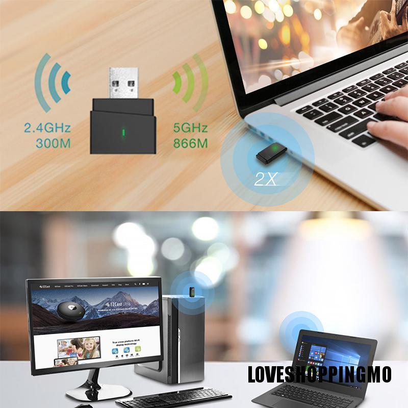 Bộ Chuyển Đổi Wifi Không Dây 1200mbps Usb 3.0 5g / 2.4g Bluetooth 5.0 | BigBuy360 - bigbuy360.vn