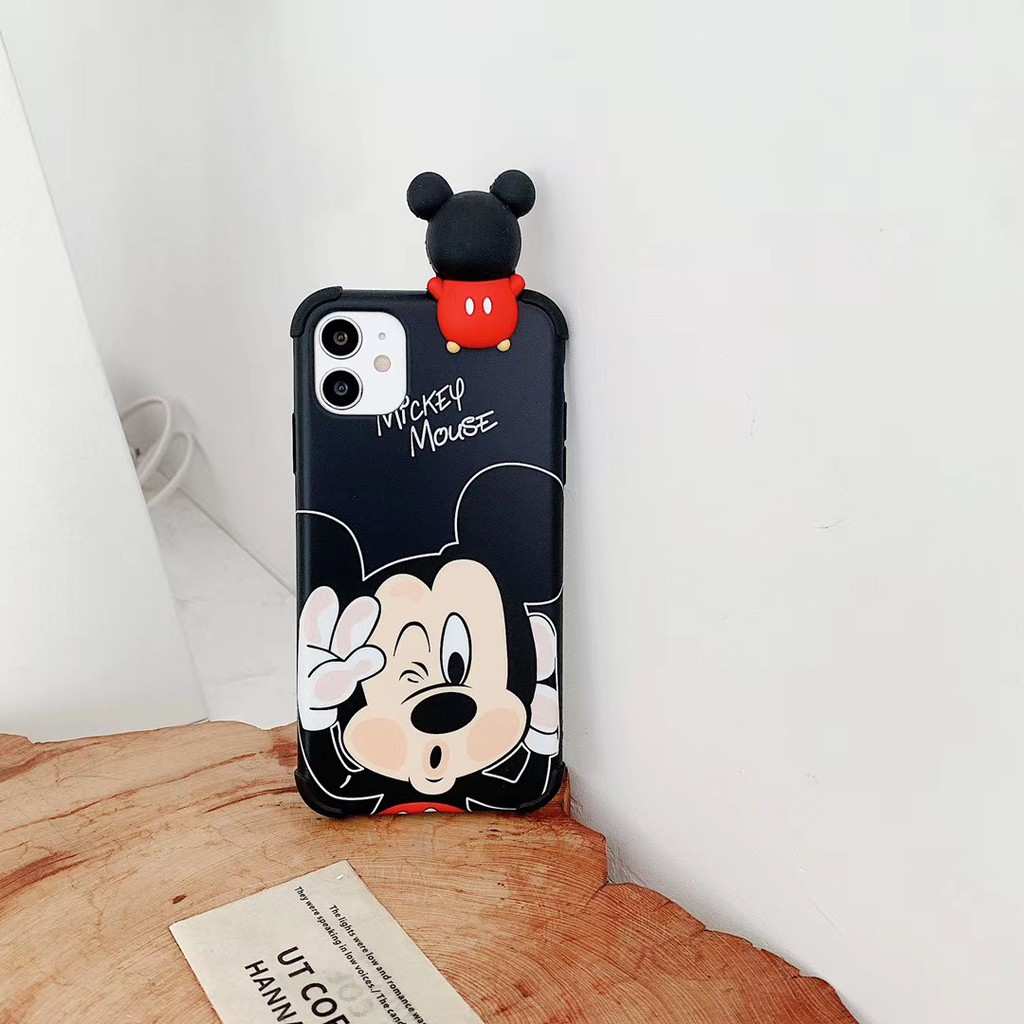 Mickey and Minnie 3D relief Case iPhone 11 Pro Promax X XS XR XSmax 6 6s 7 8 plus Soft Phone Case COD | BigBuy360 - bigbuy360.vn