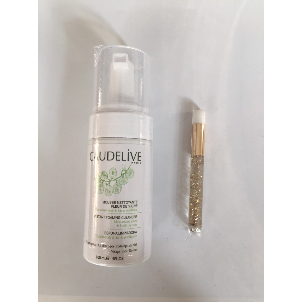 COMBO VỆ SINH XANH- (1 BỌT VS+1 CỌ dài )nối mi - tạo fan - dụng cụ nối mi