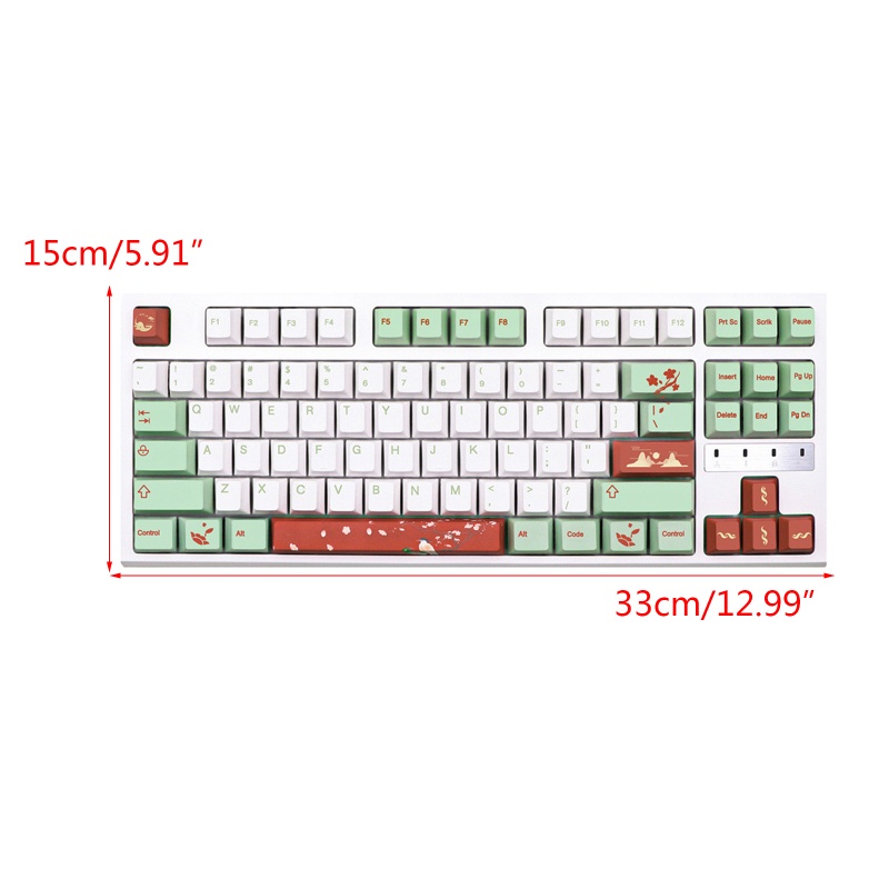 Bộ 136 Phím Thay Thế Cho Bàn Phím 61 / 64 / 68 / 104 / 108