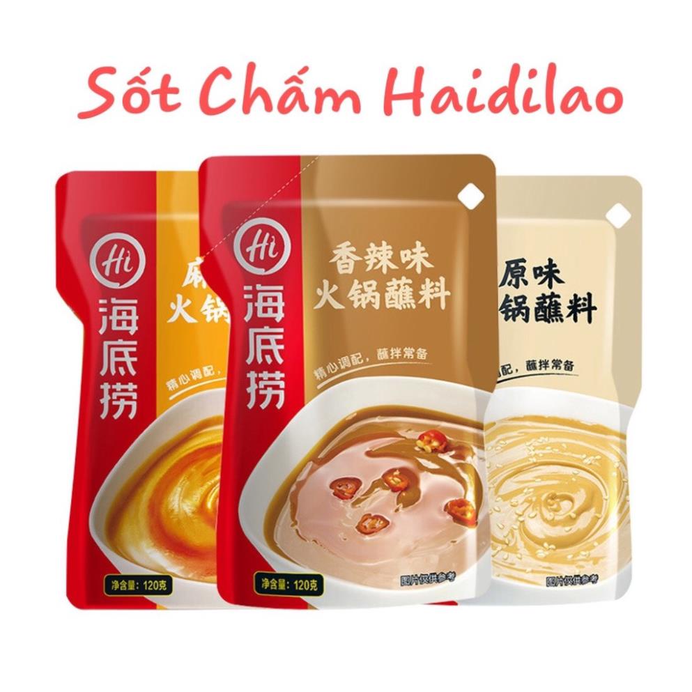 Haidilao Sốt Chấm Đậu Phộng cay và không cay