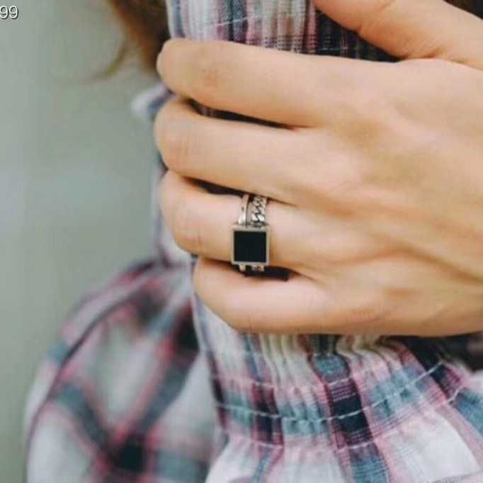 Nhẫn Thời Trang Phong Cách Retro Dễ Phối Đồ