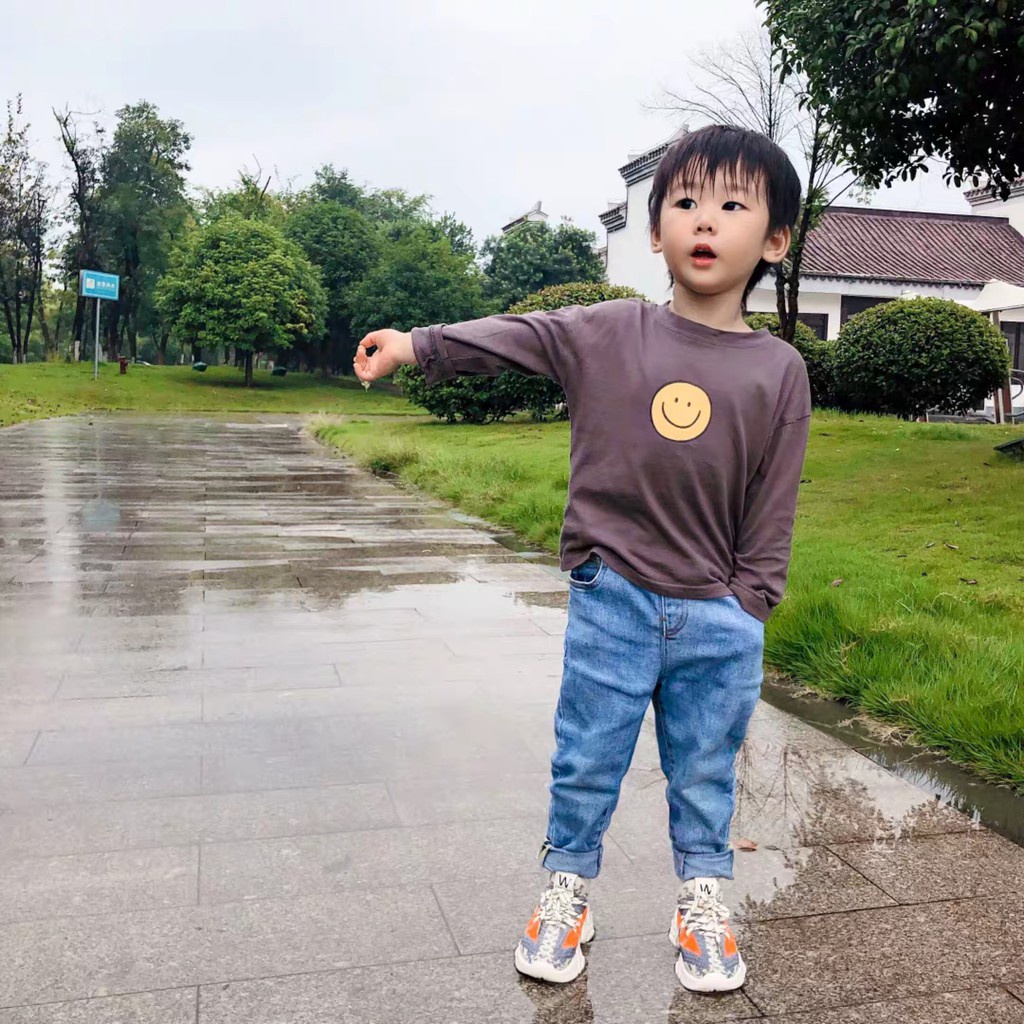 Giày thể thao bé trai bé gái _Giầy thể thao cho bé thoáng khí phong cách Hàn Quốc {Fullboxx}