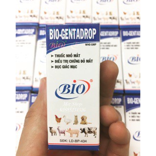 Bio-Gentadrop Thuốc nhỏ mắt Chó Mèo
