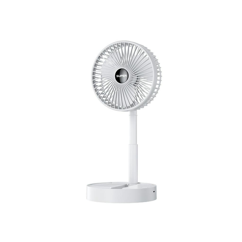 Quạt Xếp Để Bàn Tích Điện Mini 3 Chế Độ Điều Chỉnh Độ Cao
