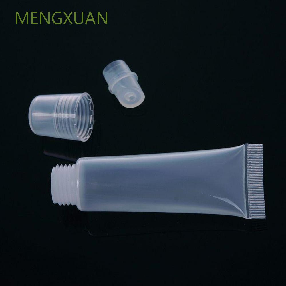 (Hàng Mới Về) Set 5 Tuýp Rỗng 10ml Đựng Mỹ Phẩm Tiện Dụng Khi Đi Du Lịch